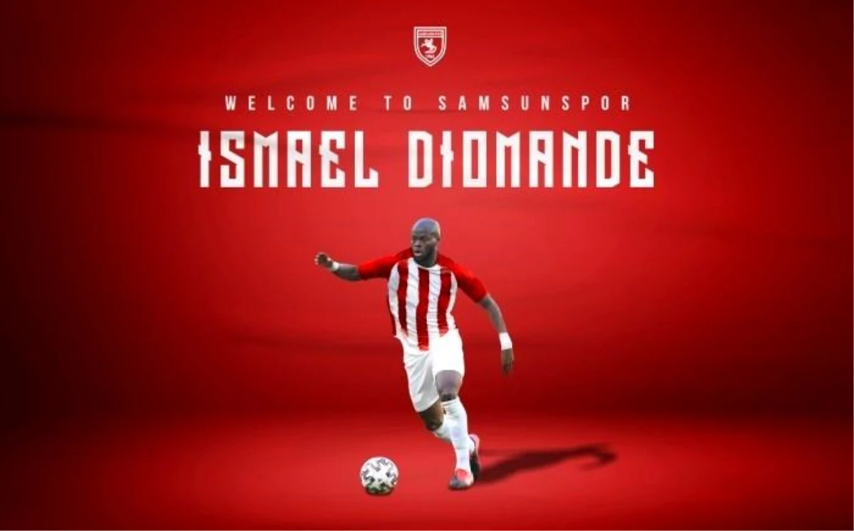 Samsunspor, Fildişi Sahilli orta saha oyuncu Ismael Diomande ile anlaştı