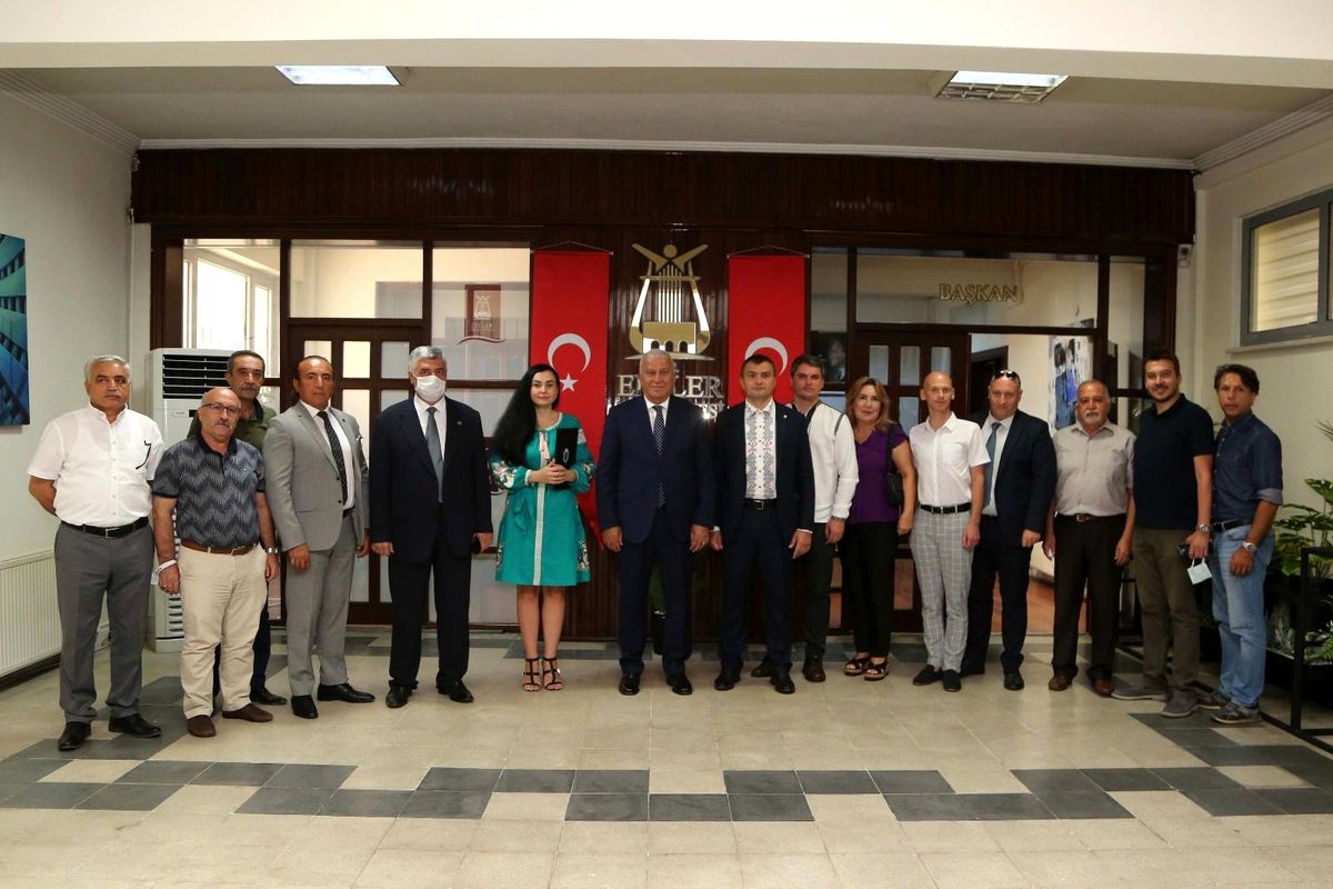 Efeler Belediyesi\'ne Ukraynalı kardeş