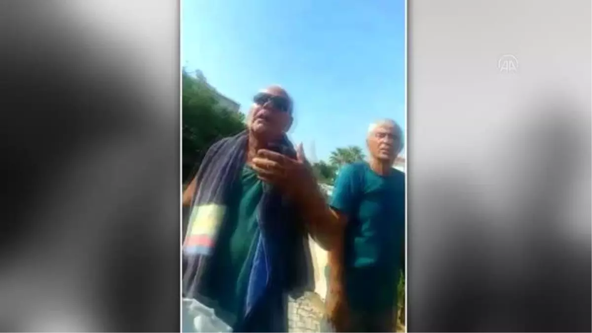 Haşema ile havuza girmek isteyen kadının site yönetimince engellendiği iddia edildi