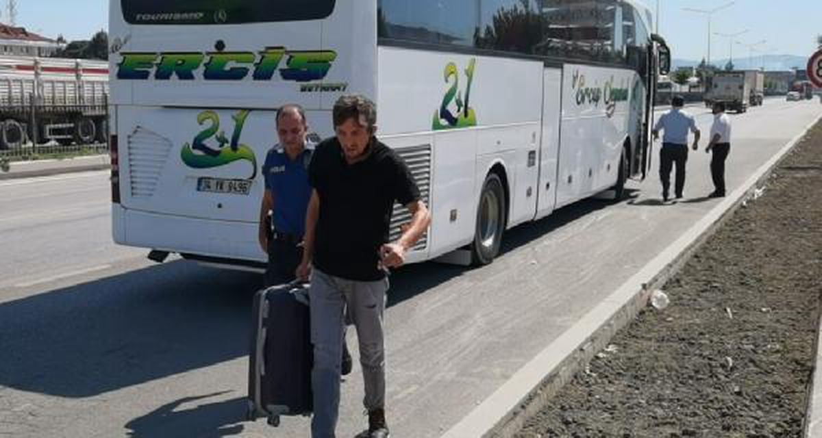 Hırsızlık şüphelisi otobüste yakalandı