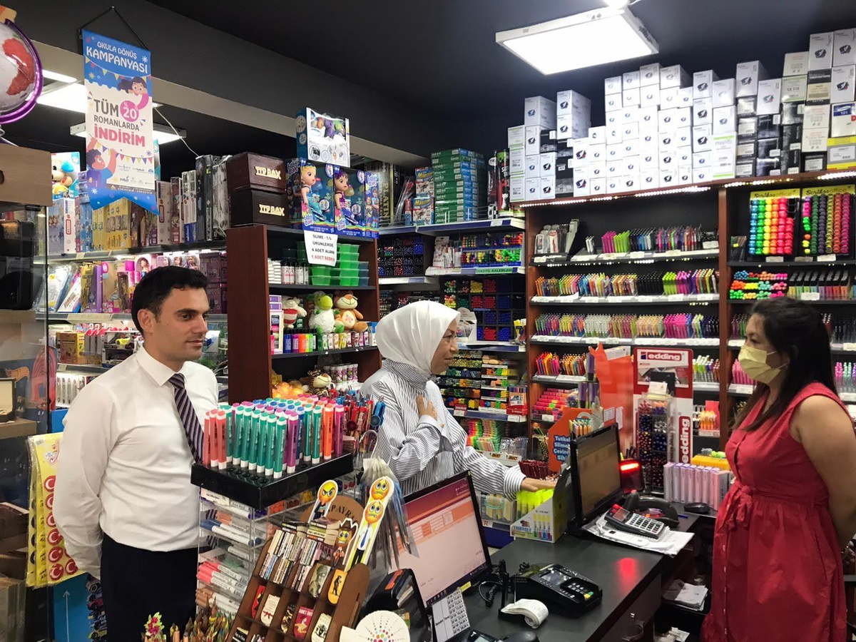 Irak Türkleri heyeti yangın bölgesinde