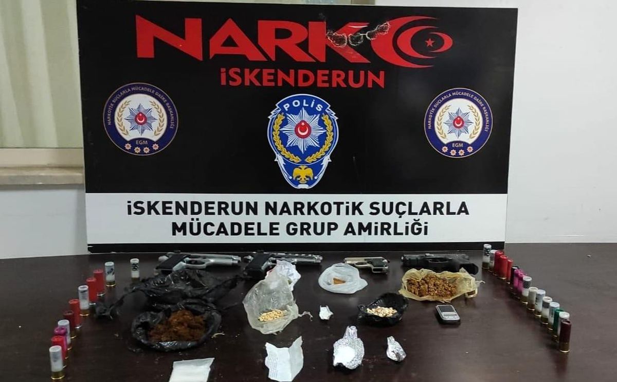 İskenderun\'da uyuşturucu operasyonu