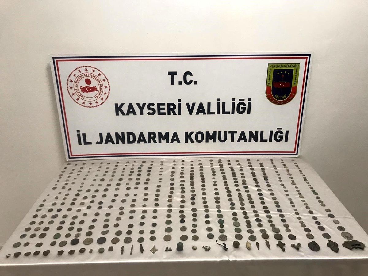Kayseri\'de tarihi eser operasyonu