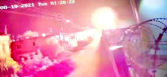 Mersin'deki patlamanın görüntüleri ortaya çıktı