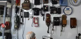 ESKİŞEHİR - PTT emeklisi biriktirdiği 'antika' telefonları müzede sergilemek istiyor