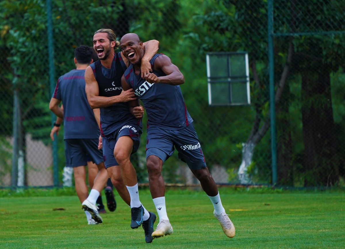 Trabzonspor, Molde maçı hazırlıklarına devam etti