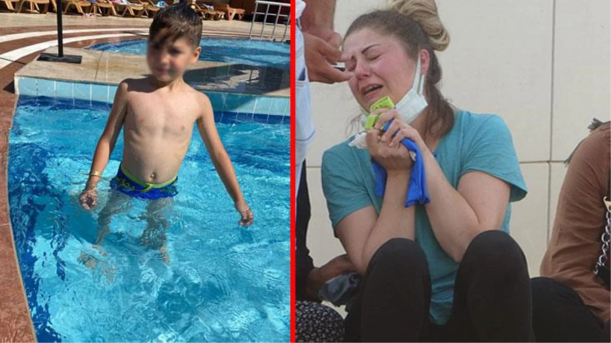8 yaşındaki çocuk otel havuzunda boğularak can verdi, çaresiz annenin gözyaşları yürek parçaladı