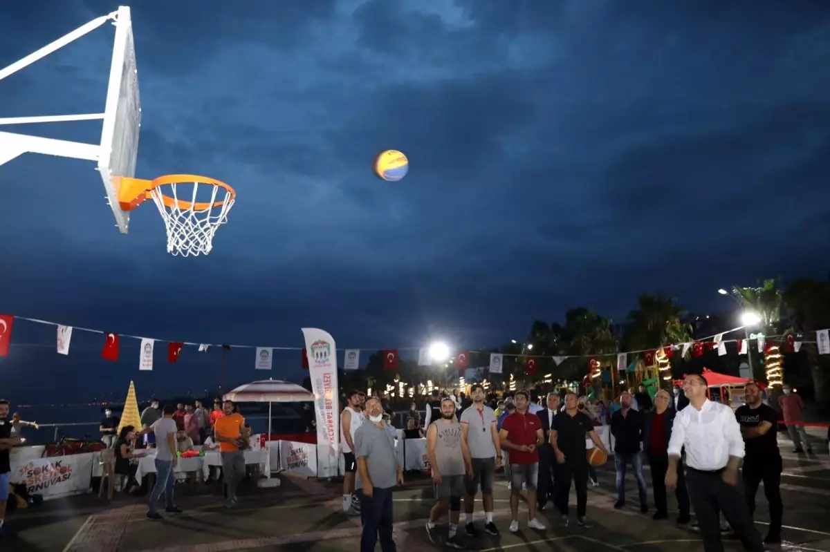 Akçaabat\'ta 3x3 sokak basketbol turnuvası başladı