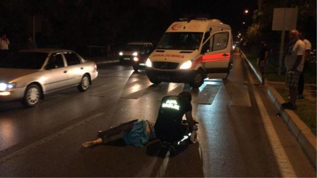 Son dakika haberi! Alanya\'da yaya geçidinde motosikletin çarptığı Rus turist öldü