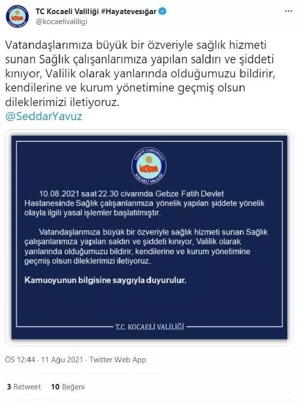 Acil servise gelen alkollü şahıs, kendisiyle ilgilenilmediği iddiasıyla hastaneyi birbirine kattı