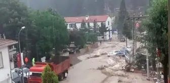 Son dakika haberi | Azdavay'da sağanak sele neden oldu