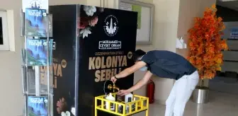 Aziziye Belediyesi'nden vatandaşlara kolonya sebili