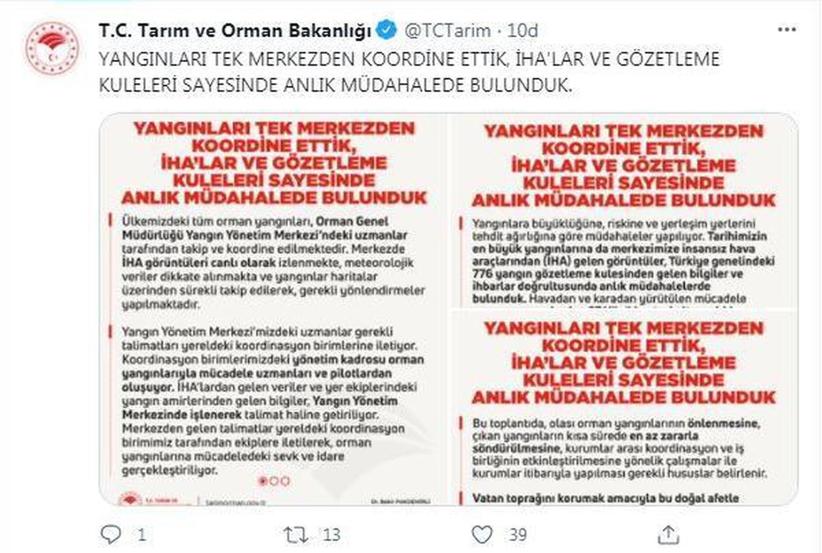 Son dakika haber... Bakan Pakdemirli: Yangınlarda yüksek sıcaklık, düşük nem ve şiddetli rüzgarla savaşıyoruz (2)