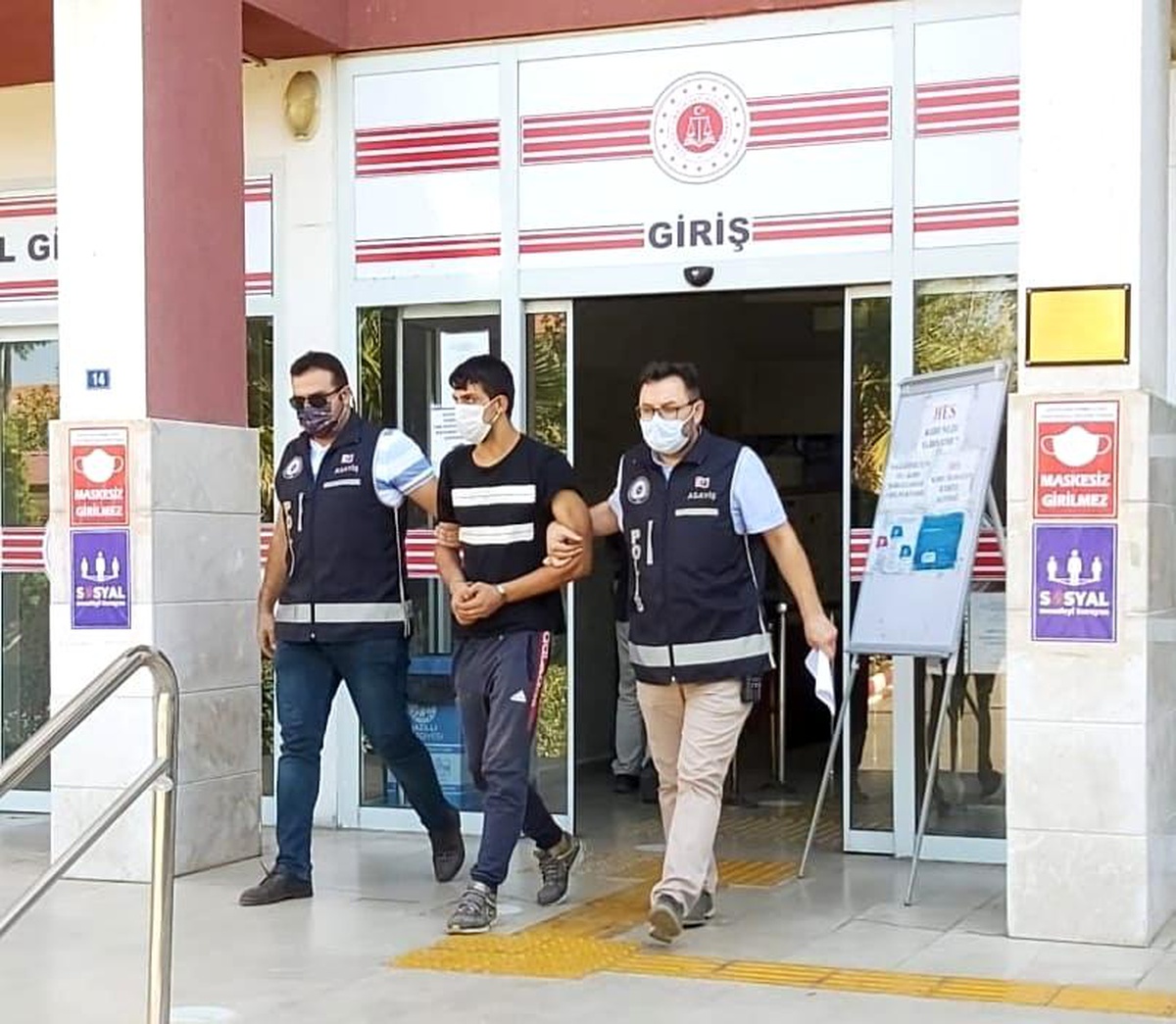 Beş ayrı evden hırsızlık yapan şahıs tutuklandı