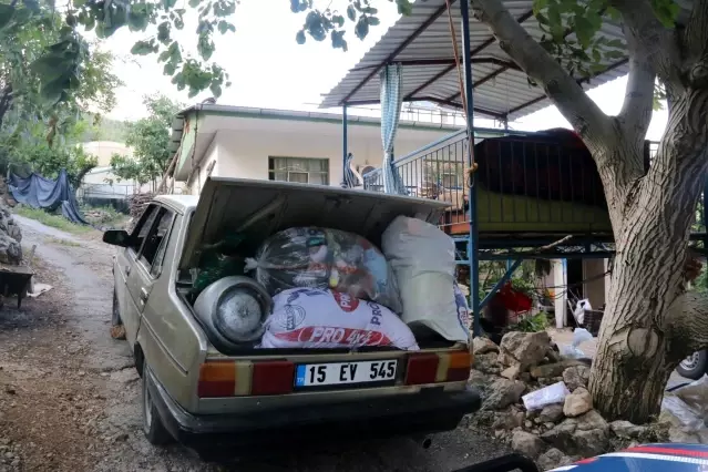Burdur'da yangın nedeniyle bir mahalleye tahliye