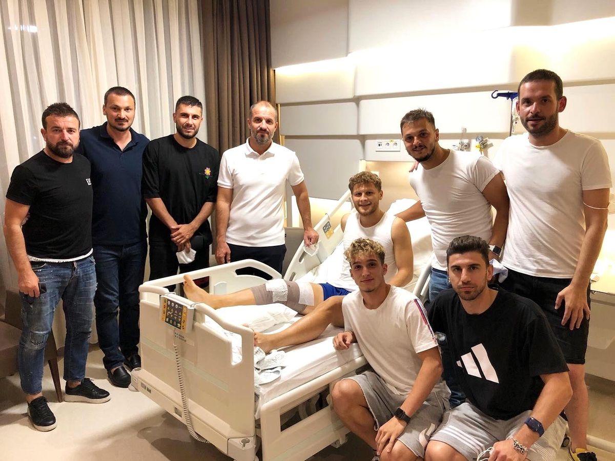 Bursaspor\'un genç oyuncusu Ramazan Keskin ameliyat oldu