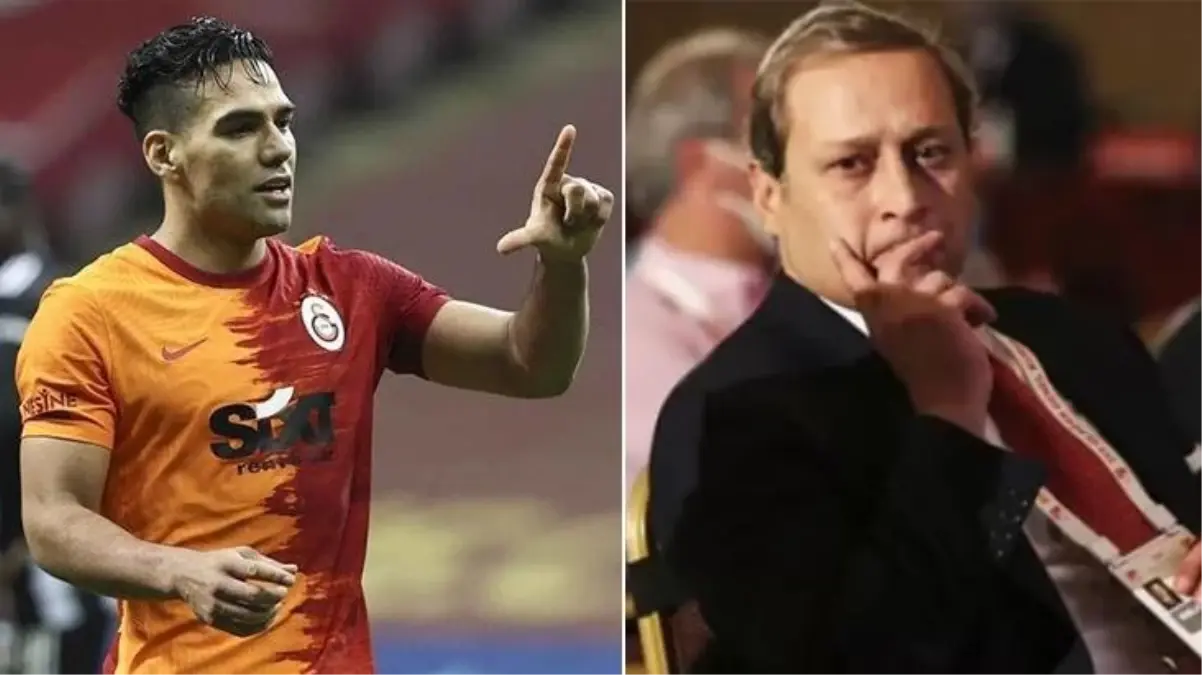 Galatasaray Başkanı Burak Elmas: Falcao\'nun brüt maliyeti 9.5 milyon dolar