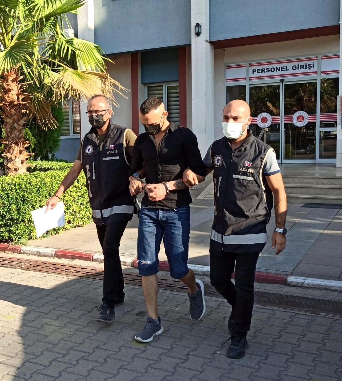 Gaspçı Nazilli polisinden kaçamadı