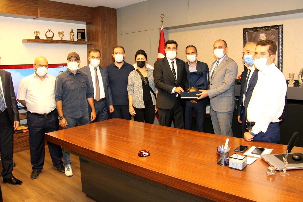 Son dakika haberleri | GGC\'den Emniyet Müdürüne "hayırlı olsun" ziyareti