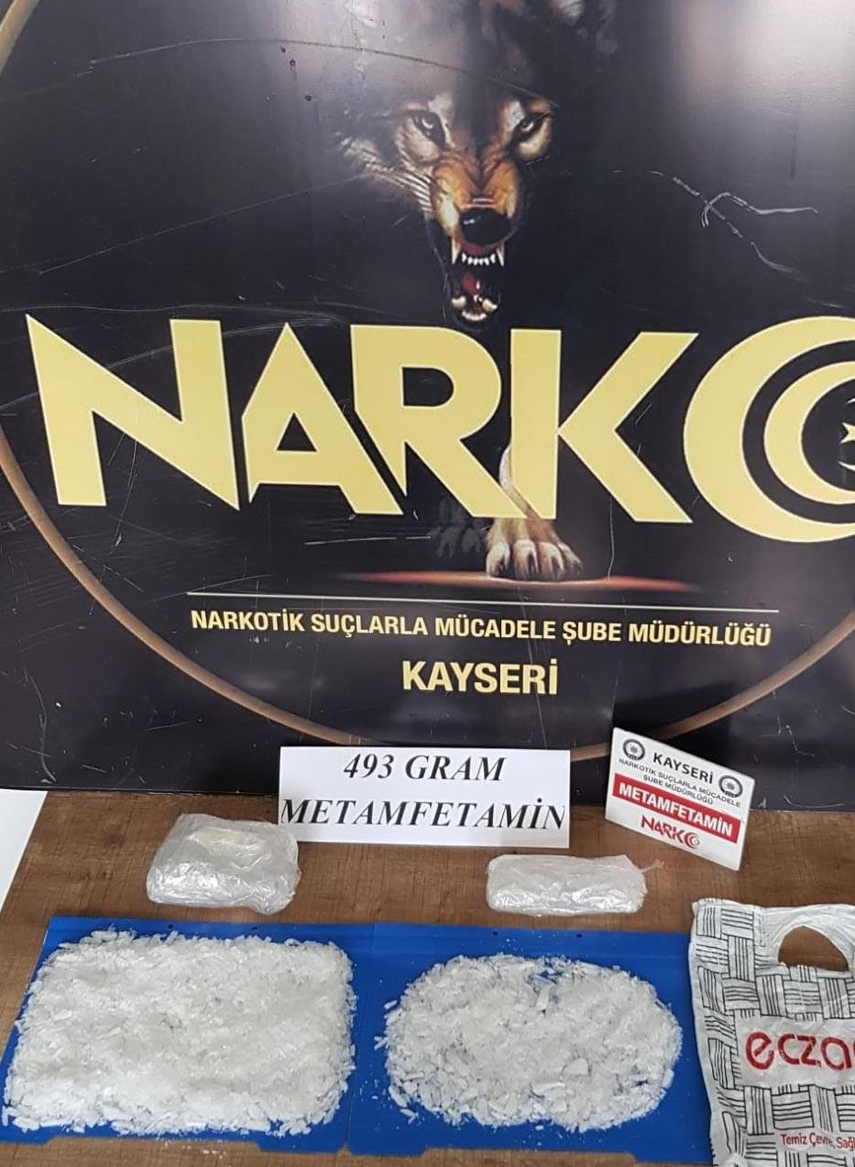 Kayseri\'de yolcu otobüsünde sentetik uyuşturucu ele geçirildi