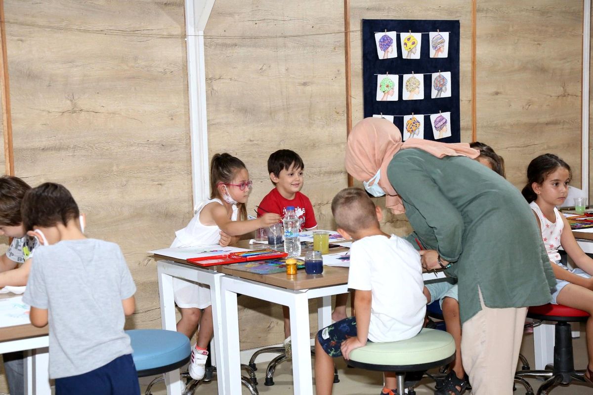 Serdivan Çocuk Bahçesine yoğun ilgi