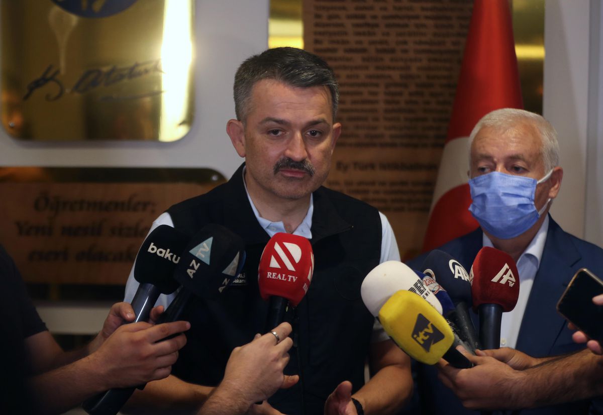 Tarım ve Orman Bakanı Pakdemirli, Marmaris\'te koordinasyon toplantısı sonrasında konuştu Açıklaması