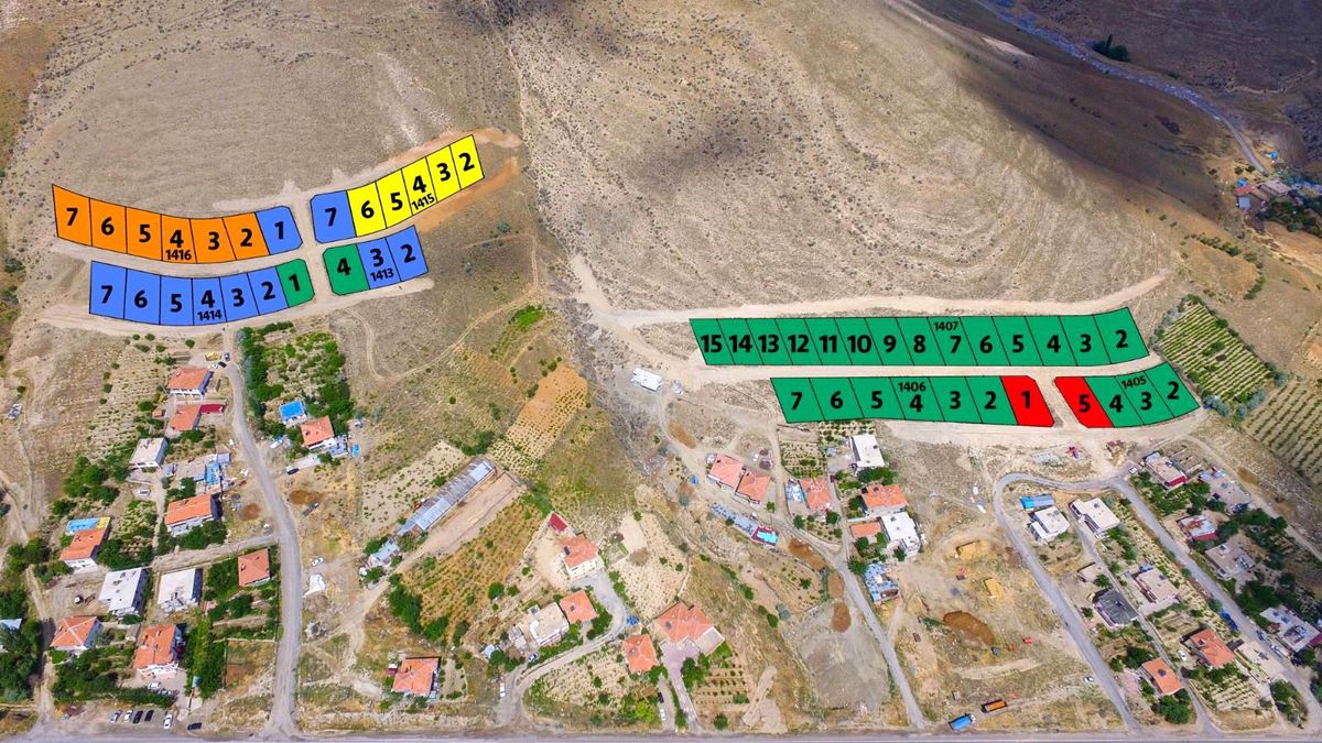 Yahyalı\'da 48 villa parseli satışa çıkıyor