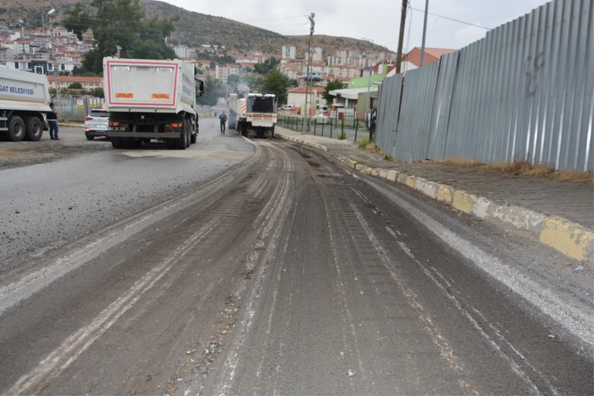 Yozgat Belediyesi Çamlık Milli Parkı yolunu yeniliyor