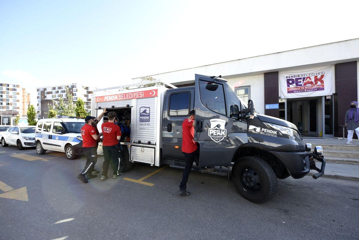 Arama Kurtarma Ekipleri, Pendik\'ten sel felaketinin yaşandığı Kastamonu\'ya yola çıktı