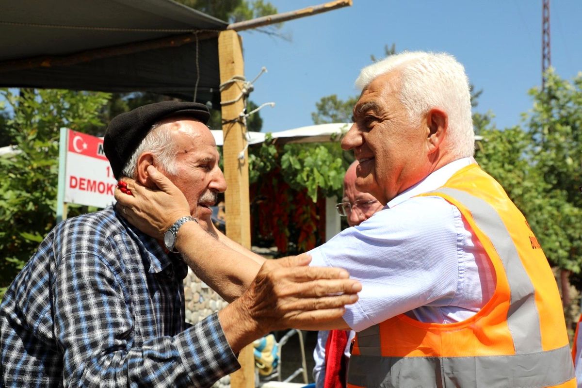 Başkan Gürün, "Yangının yaralarını birlikte saracağız"