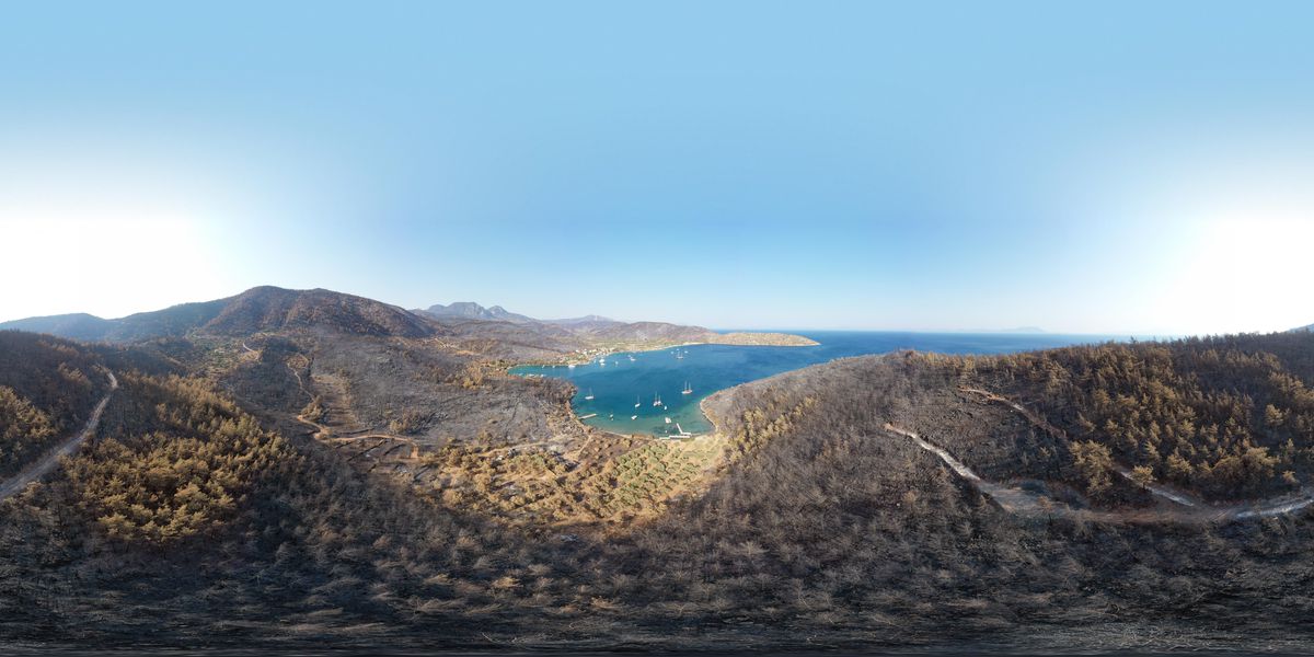 Bodrum ve Milas\'taki koylara yatlar ve tekneler gelmeye başladı