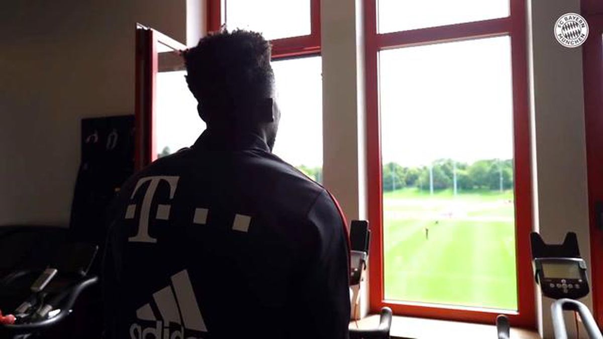 Lucas Hernandez Ve Alphonso Davies Antrenmanlara Başladı