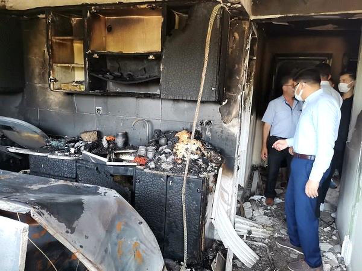 Nazilli Belediyesi\'nden evi yanan çifte yardım