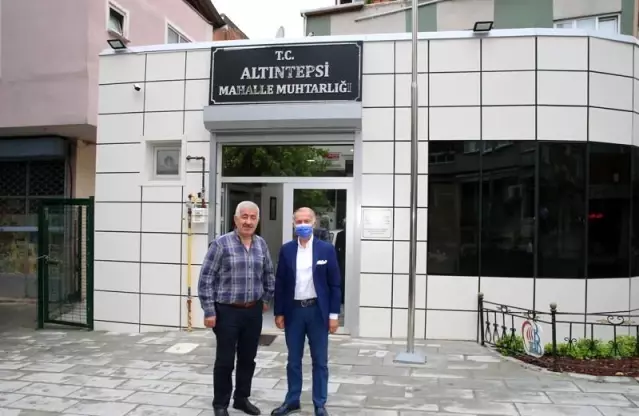 Altıntepsi yeni muhtarlık binası hizmete girdi