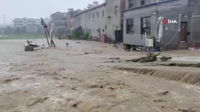 Çin'de sağanak yağışlar sonucu 21 kişi hayatını kaybetti