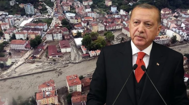 Erdoğan, selin vurduğu Kastamonu Bozkurt'a gidiyor