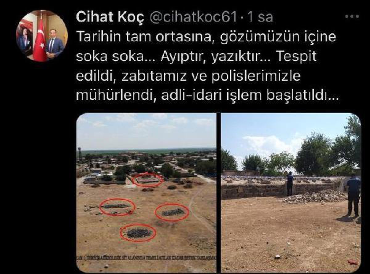 Harran Kaymakamı\'ndan kaçak yapı tepkisi