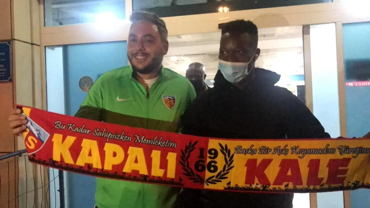 Son dakika haberi | Kayserispor\'un yeni transferi Mane geldi