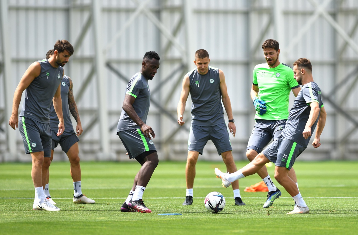 Konyaspor, Sivasspor maçının hazırlıklarını sürdürdü