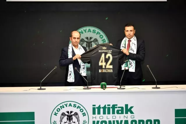 mahmood coffee ittifak holding konyaspor un forma sponsoru oldu son dakika spor