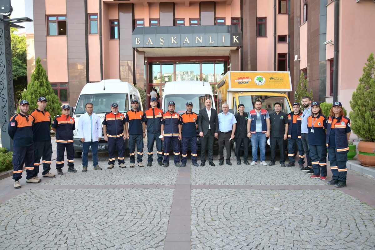 Mamak Belediyesinden sel felaketinden etkilenen Kastamonu\'ya yardım