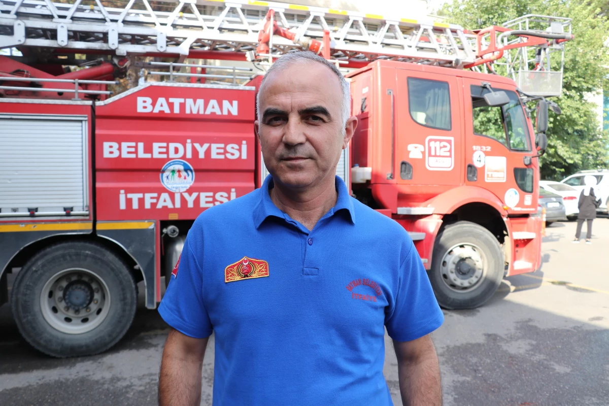 Manavgat\'taki orman yangınlarına müdahale eden Batman Belediyesi itfaiye personeli yaşadıklarını anlattı