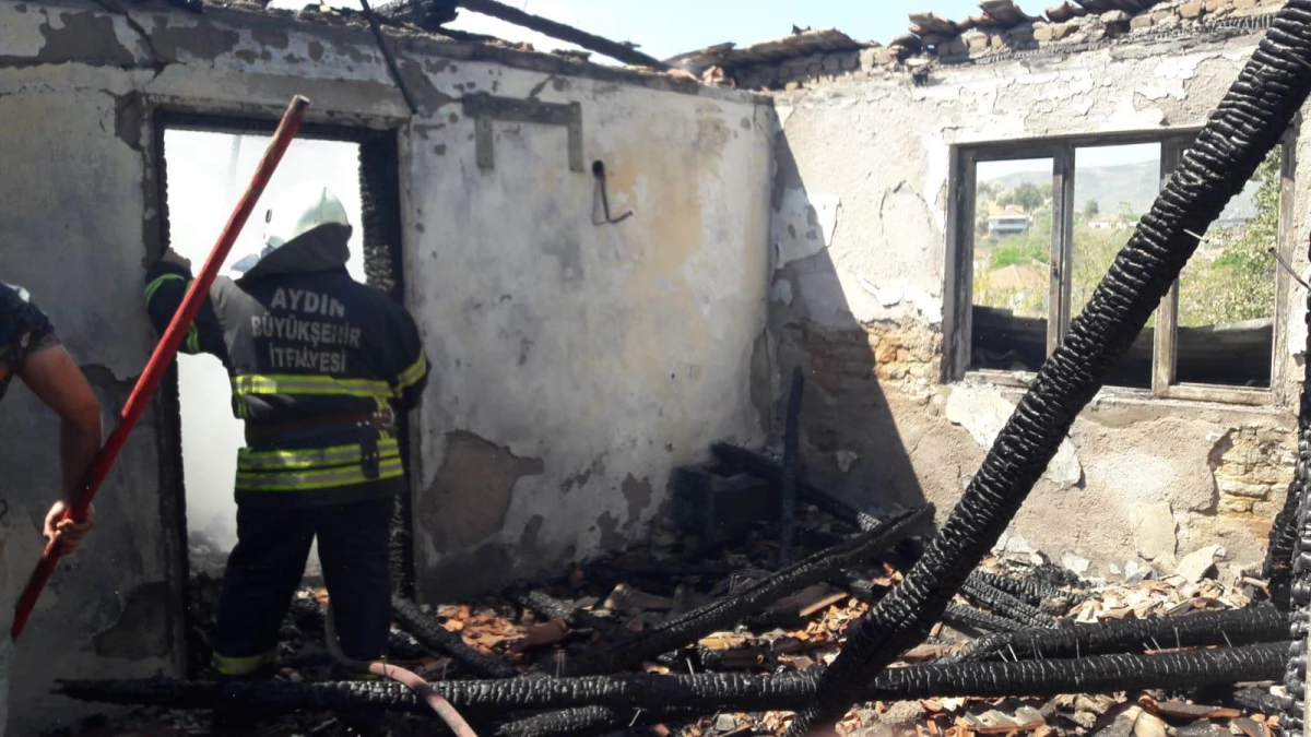 Son dakika haberleri | Aydın\'da çıkan ev yangını, hasara neden oldu