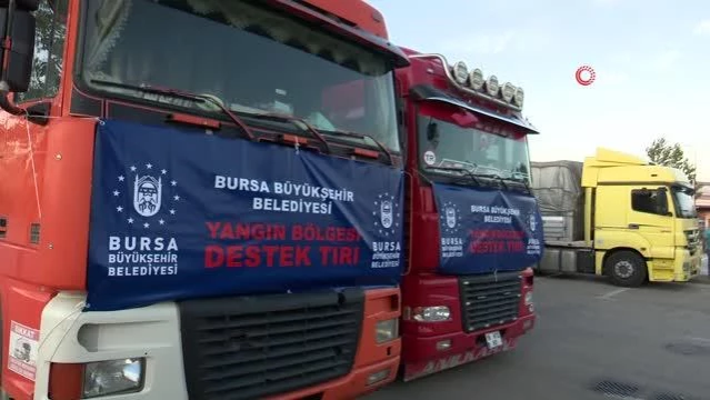 Bursa Büyükşehir Belediyesi'nden Artvin'e yardım eli