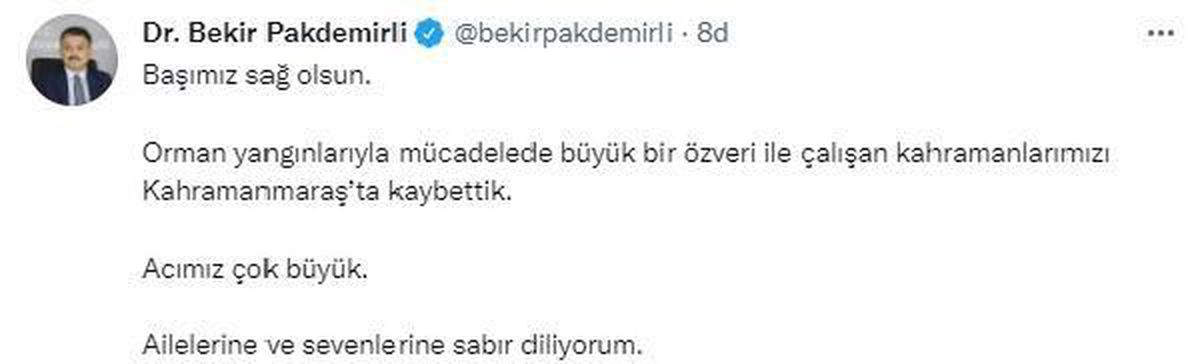 Son Dakika | Kahramanmaraş\'ta yangın söndürme uçağı düştü: 8 ölü (5)