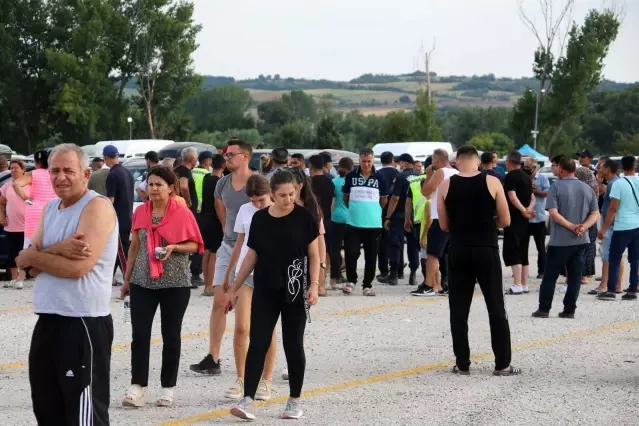 Kapıkule'de otoparklar doldu taştı