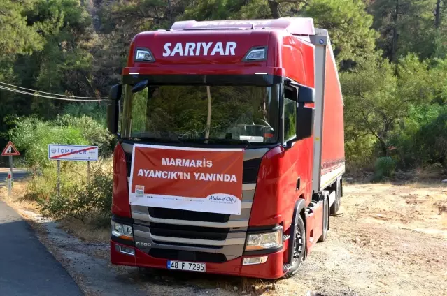 Marmaris'ten Karadeniz'e yardım eli