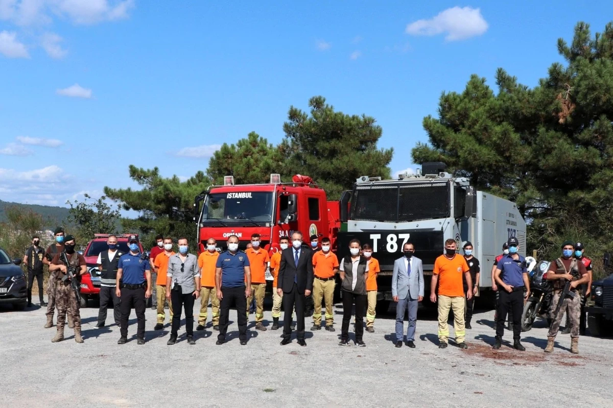 Sultanbeyli\'de orman yangınlarını önleme çalışmaları