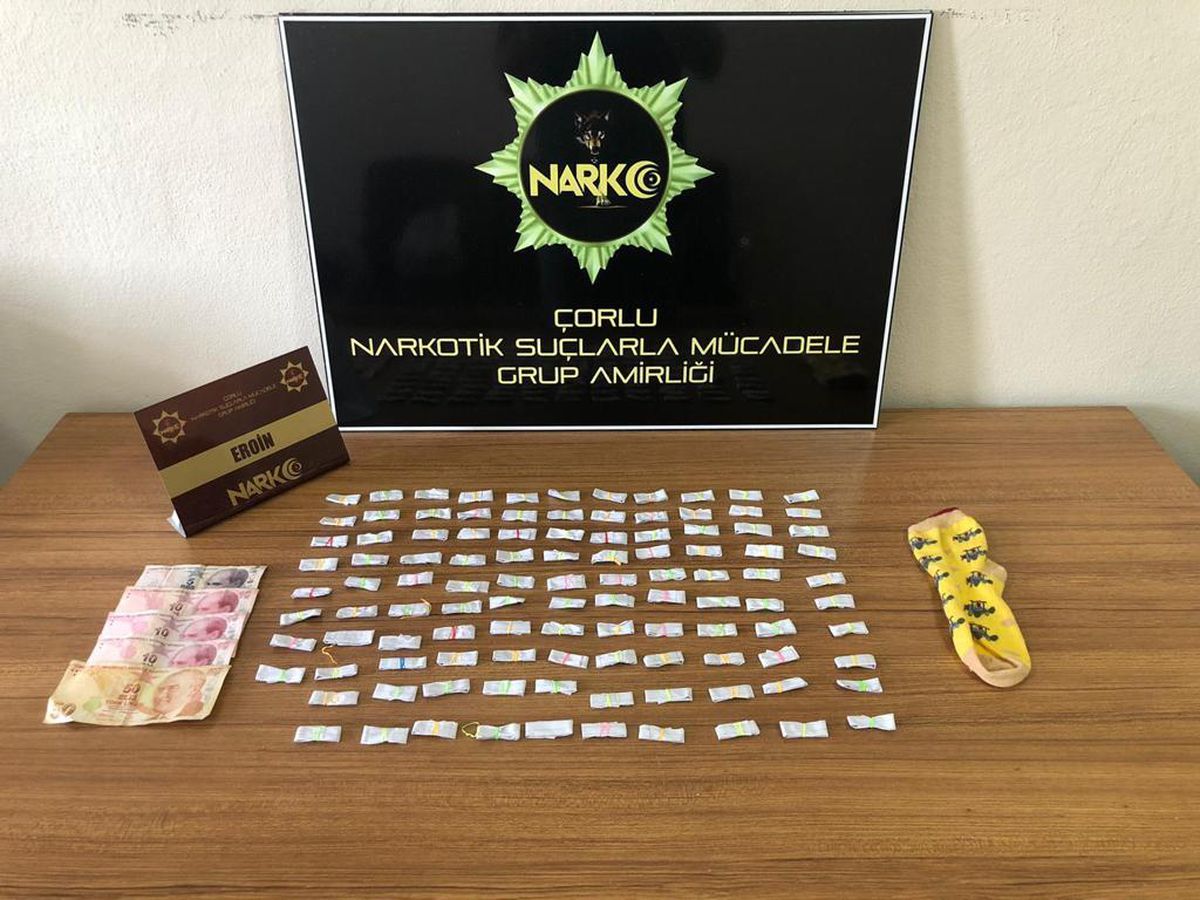 Son dakika haber! Tekirdağ\'da uyuşturucu operasyonunda 3 kişi gözaltına alındı