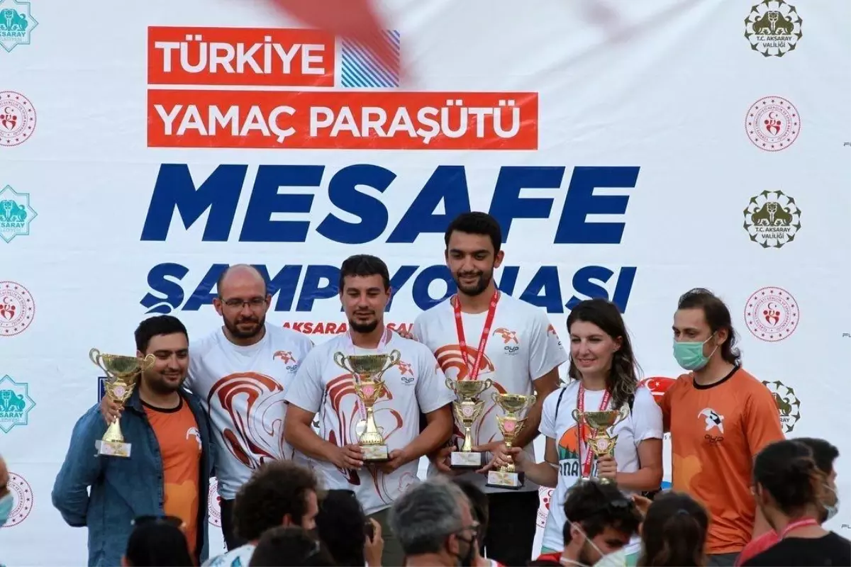 Yamaç Paraşütü Mesafe Şampiyonası sona erdi